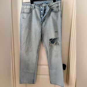 Denim wide leg pants &Denim